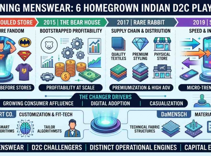 India’s new menswear brands are winning on speed and specialisation